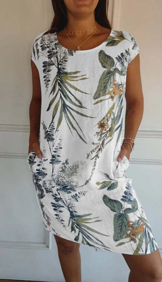 Elowen | Linen Summer Dress