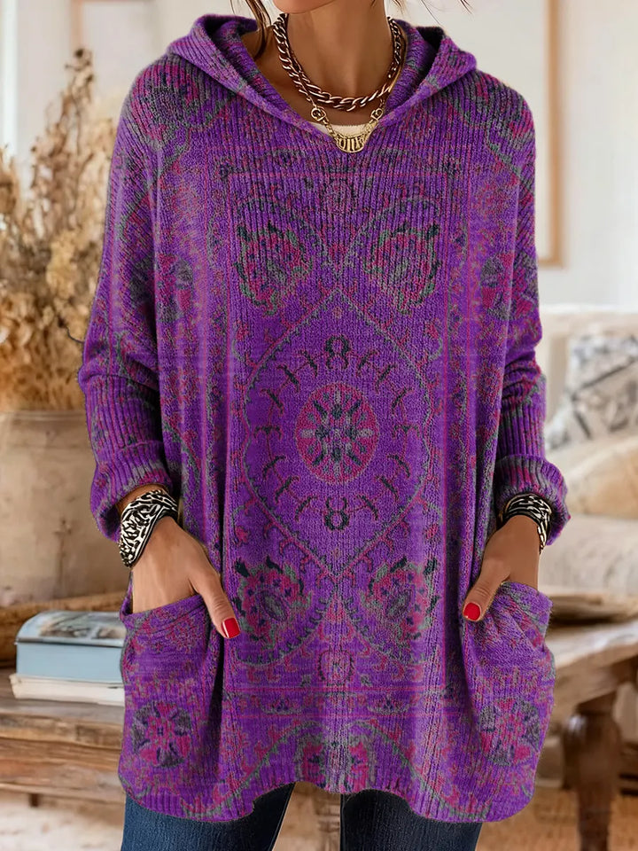 Isolde | Hooded Knit Tunic