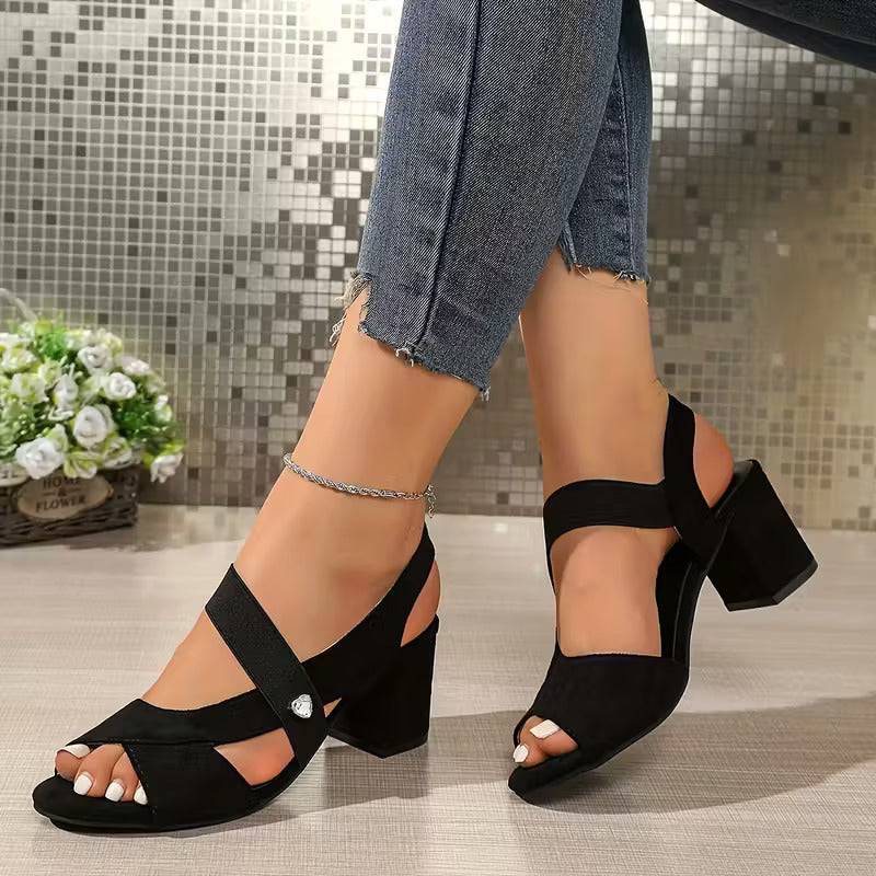 Amara | Comfort Block Heels