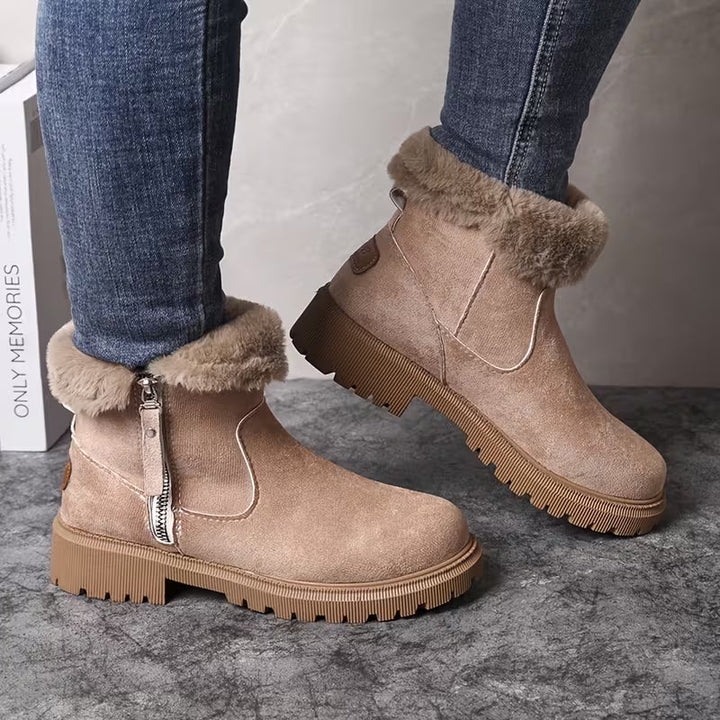 Elara | Cozy Plush Boots