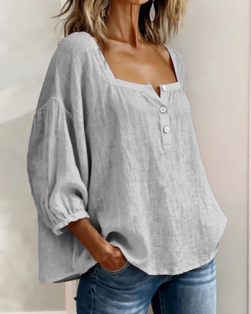 Nina | Puff Sleeve Blouse