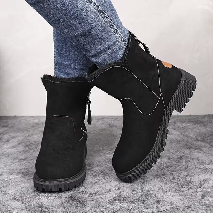 Elara | Cozy Plush Boots
