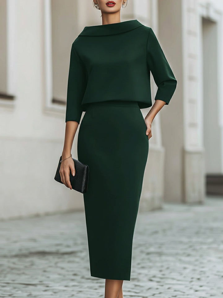 Elena | Midi Skirt Set