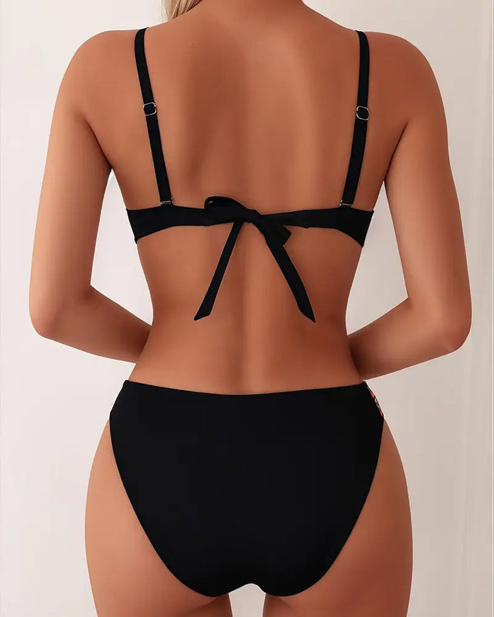 Mira | Backless Bikini Set