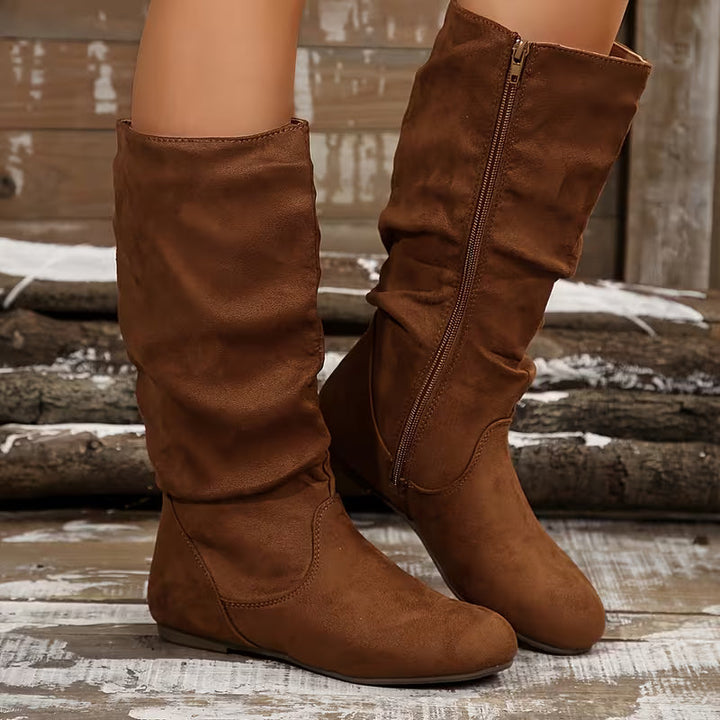 Isolde | Vintage Round Toe Boots