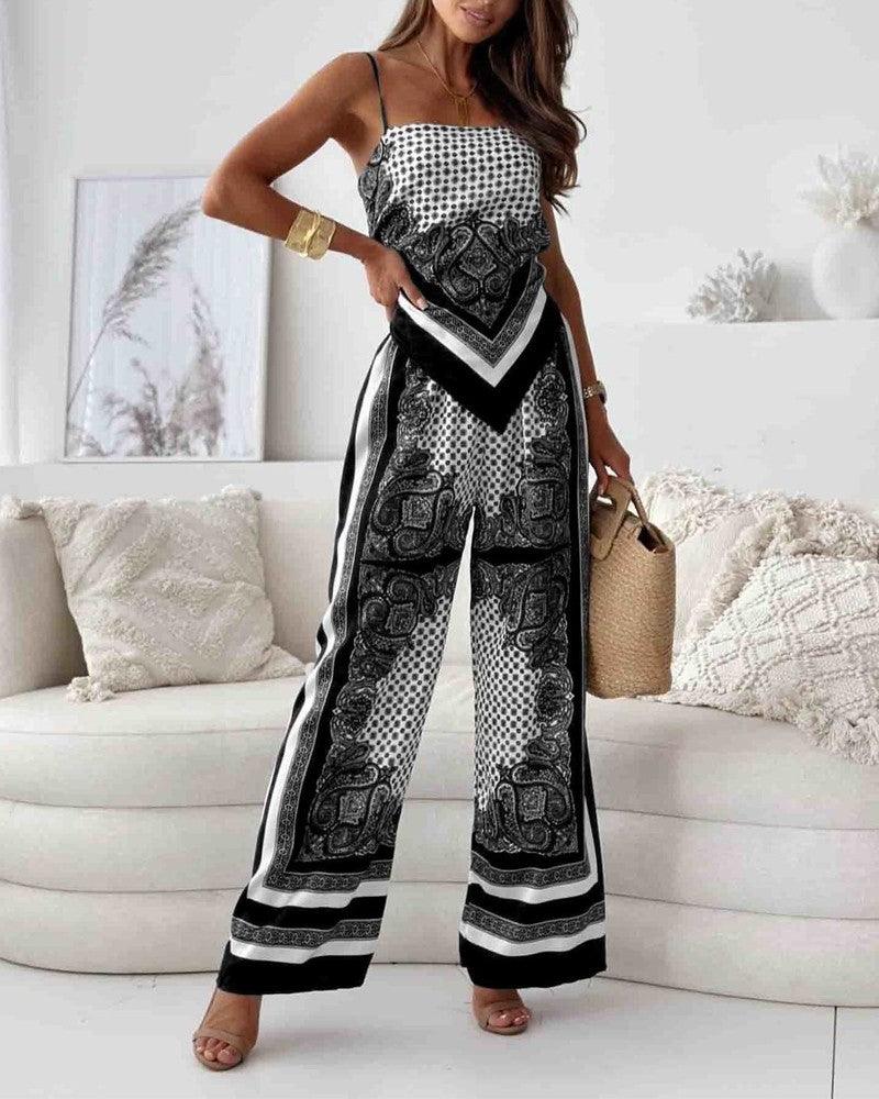 Mira | Lace-Up Vest Set