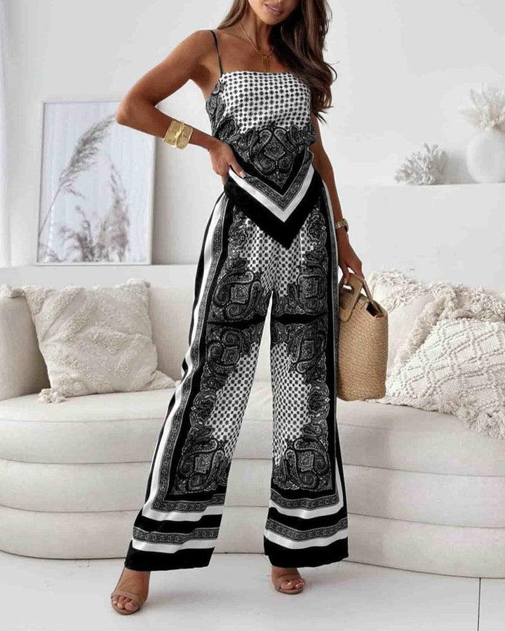 Mira | Lace-Up Vest Set