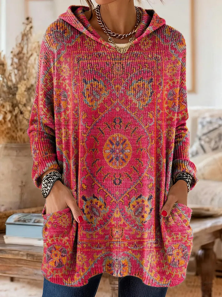 Isolde | Hooded Knit Tunic
