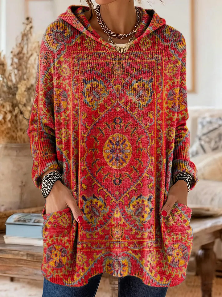 Isolde | Hooded Knit Tunic