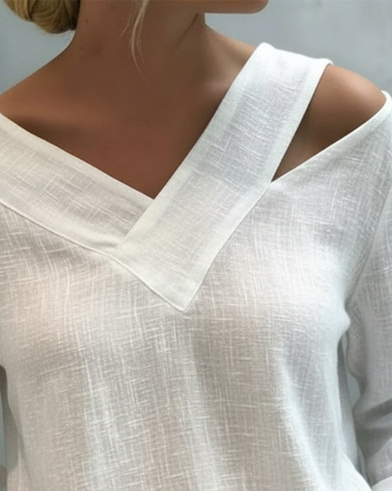 Lydia | V-Neck Sleeveless Top