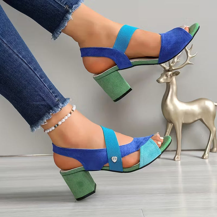 Clara | Comfort Block Heels