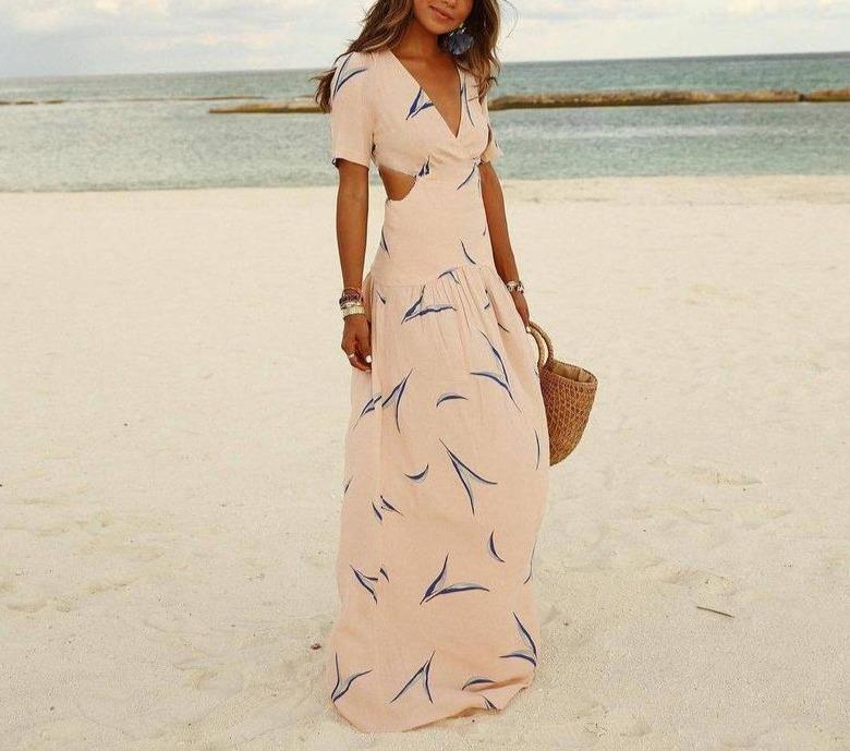 Aria | Cutout Maxi Dress