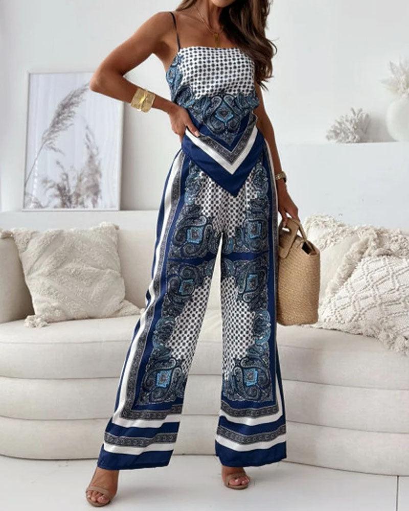 Mira | Lace-Up Vest Set