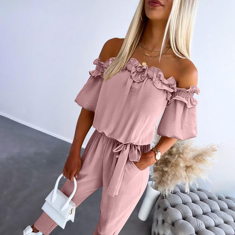 Luna | Off Shoulder Jumpsuit
