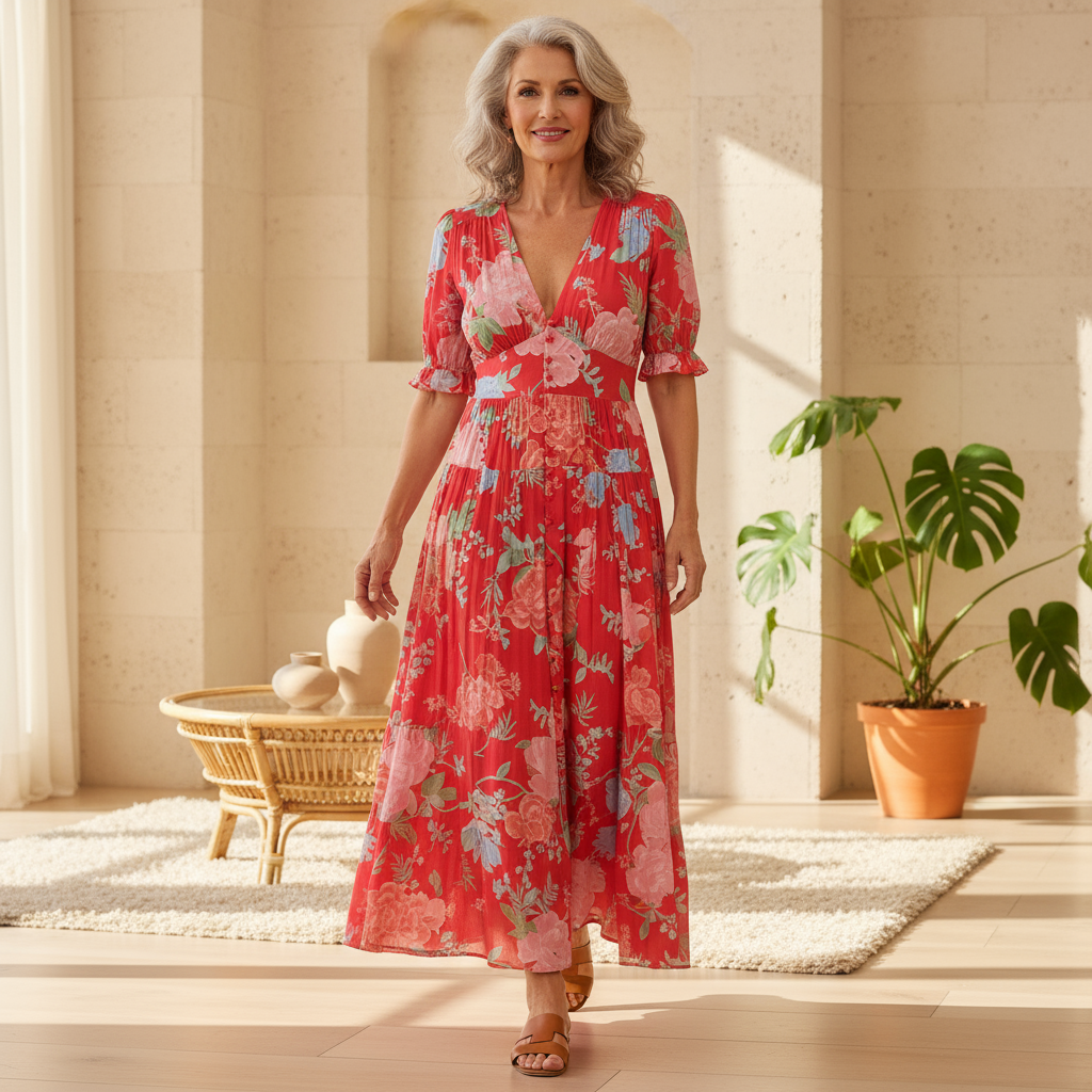 Mireille | Floral Maxi Dress