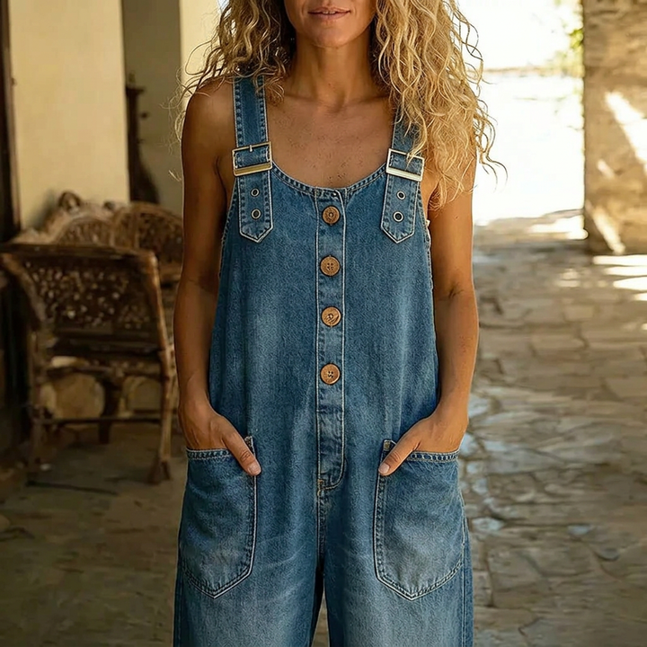 Elara | Shoulder Strap Jumpsuit