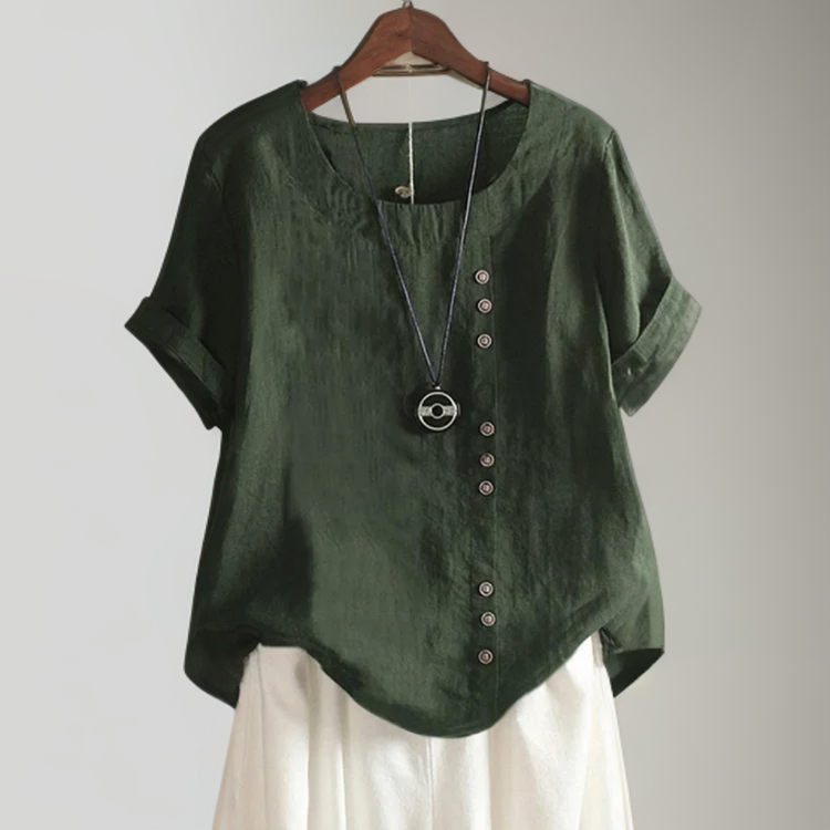 Lila | Button Detail Blouse