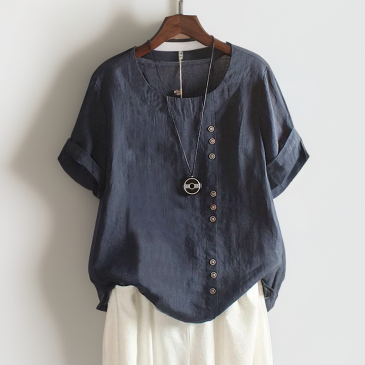 Lila | Button Detail Blouse
