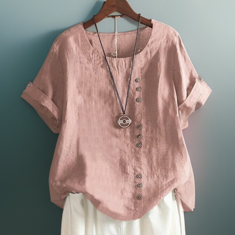 Lila | Button Detail Blouse