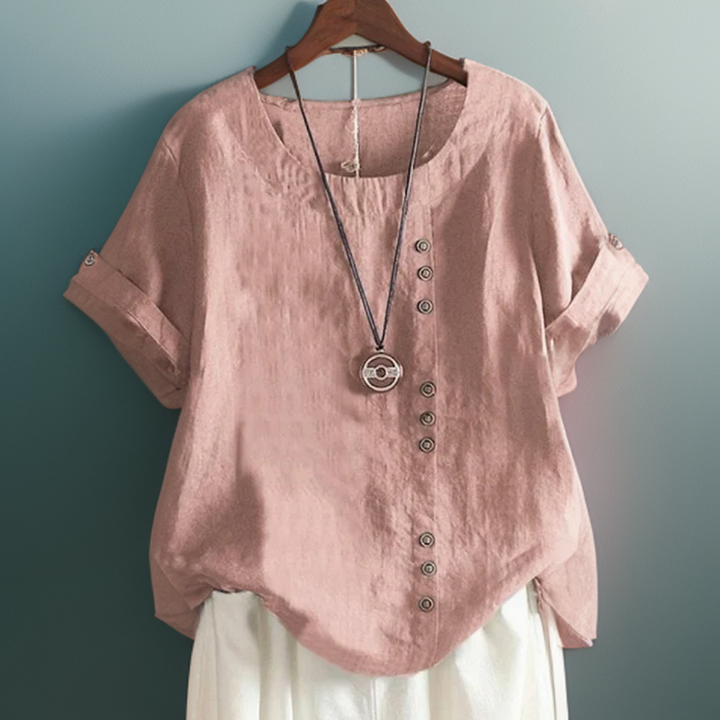 Lila | Button Detail Blouse