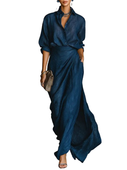 Isolde | Shirt and Skirt Set