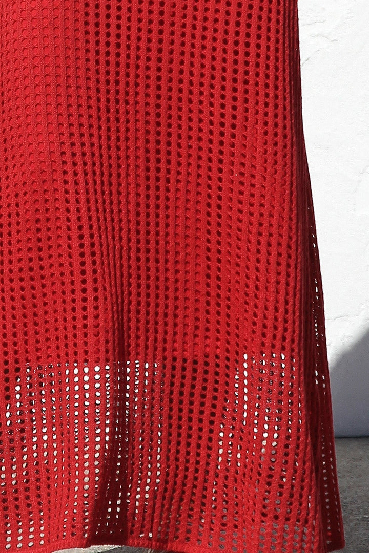 Clara | Crochet Maxi Dress