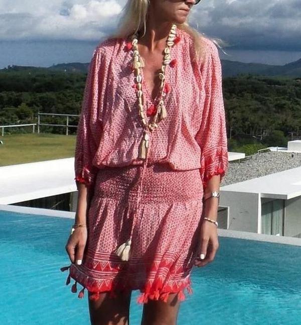 Clara | V-Neck Mini Dress