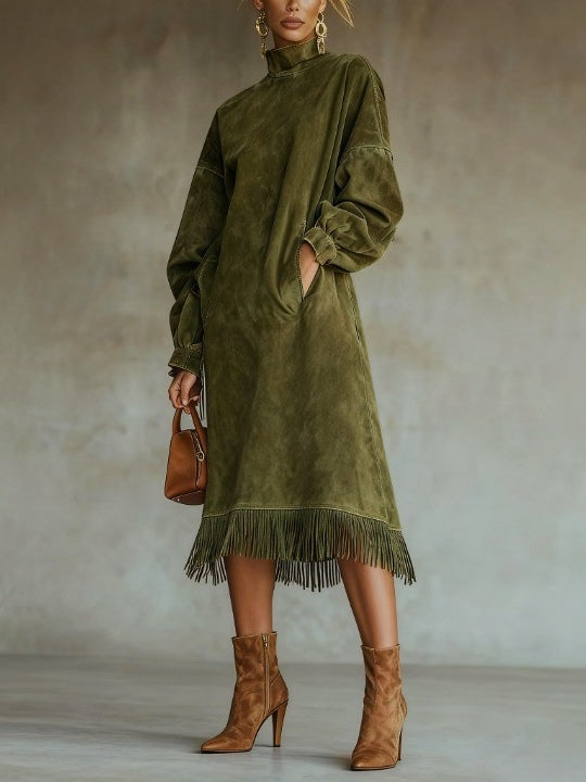 Elowen | Turtleneck Dress