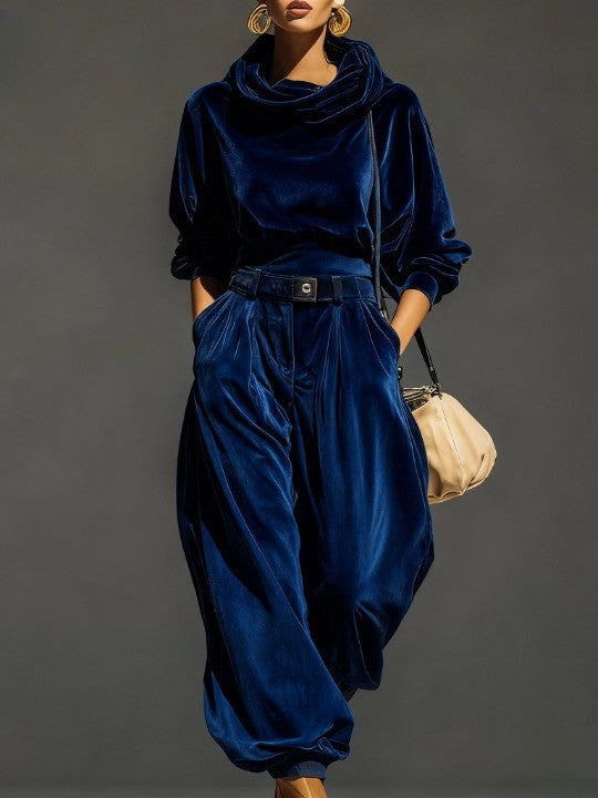 Clara | Loose Velvet Set