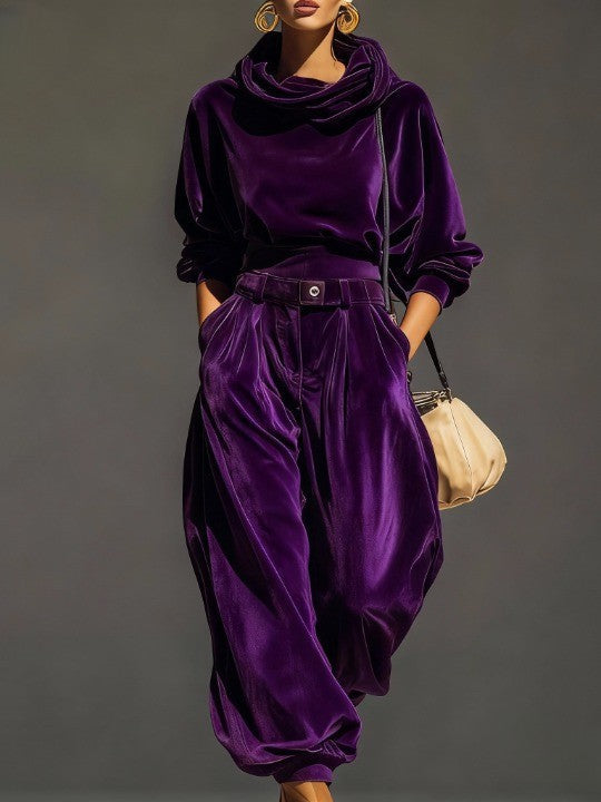 Clara | Loose Velvet Set