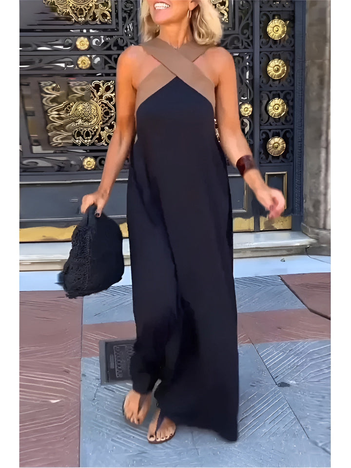 Mira | Crossed Cut Dress