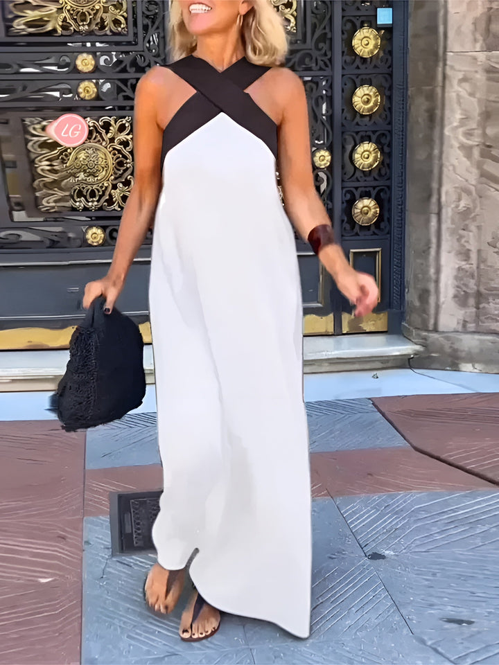 Mira | Crossed Cut Dress