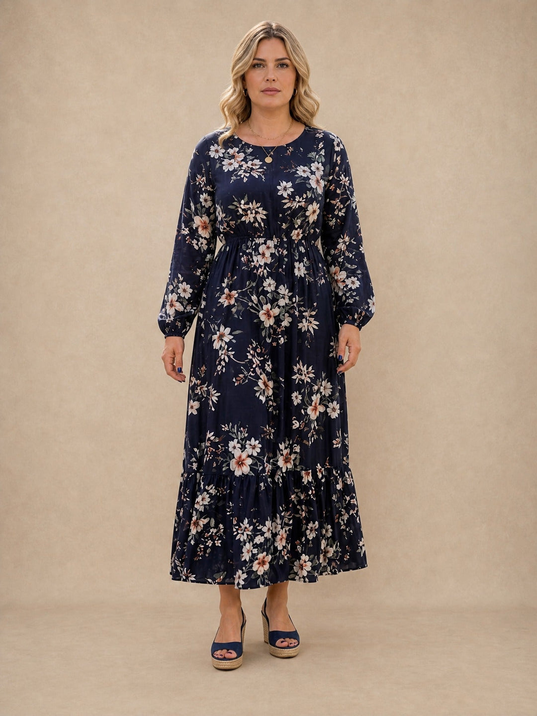 Aubrina Floral Maxi Dress