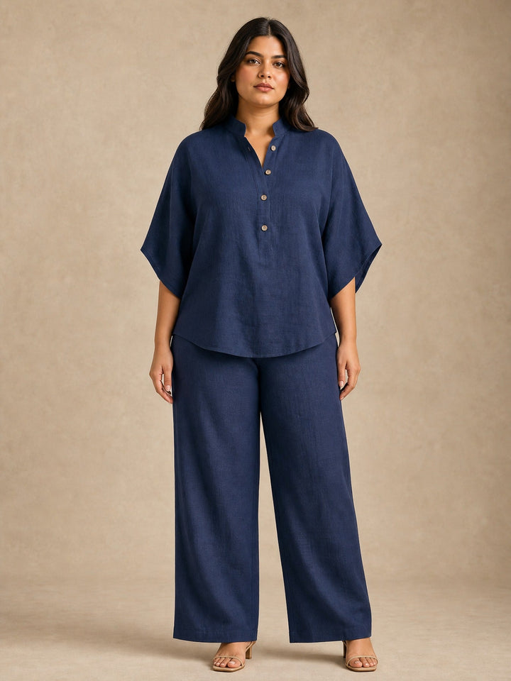 Mariel Batwing Linen Set