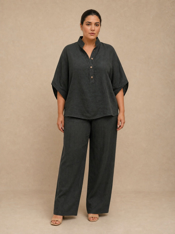 Mariel Batwing Linen Set