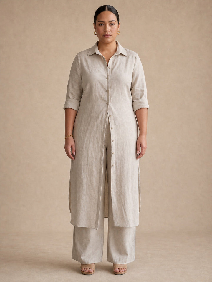 Vienna Linen Two-Piece Set