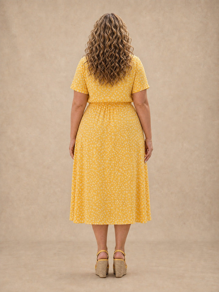 Coralie Printed Midi Dress