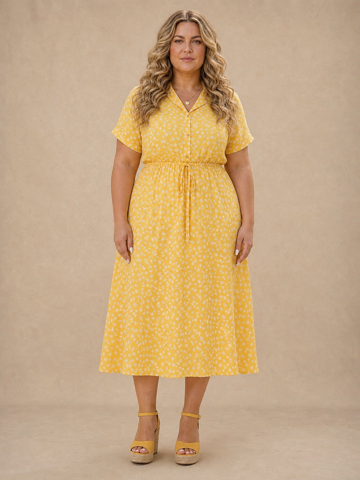 Coralie Printed Midi Dress
