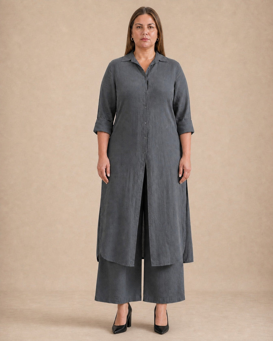 Vienna Linen Two-Piece Set