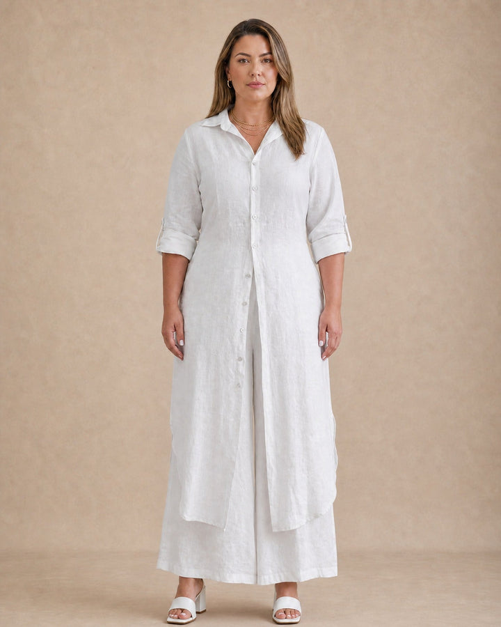 Vienna Linen Two-Piece Set