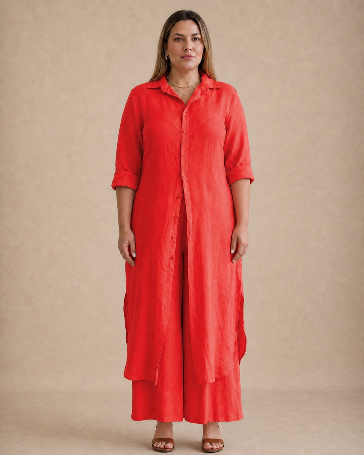 Vienna Linen Two-Piece Set