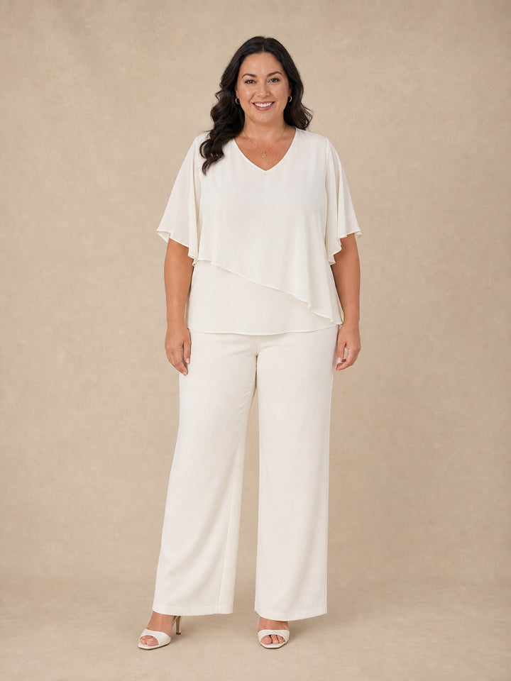 Martha Wide-Leg Linen Set