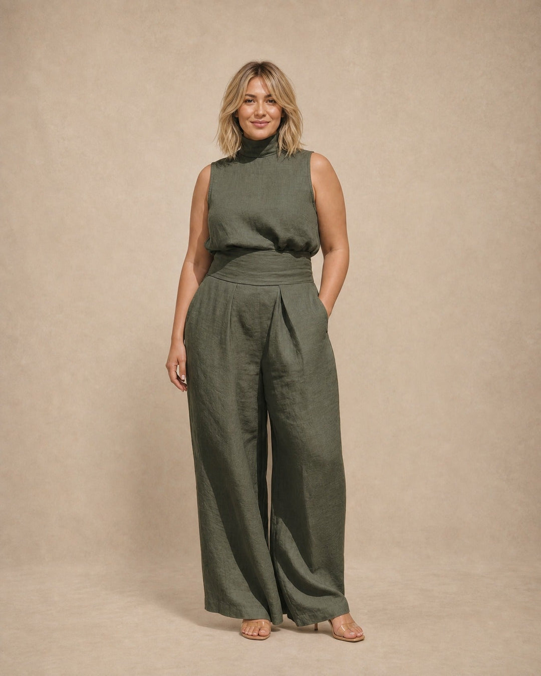 Gaile Minimalist Linen Set