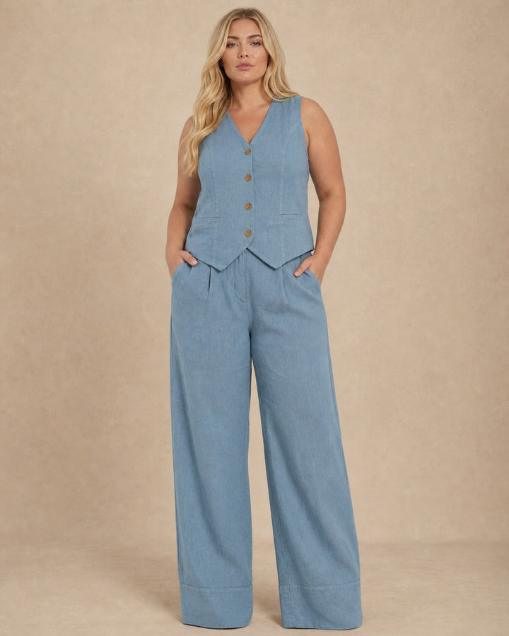 Aira Waistcoat Trouser Set