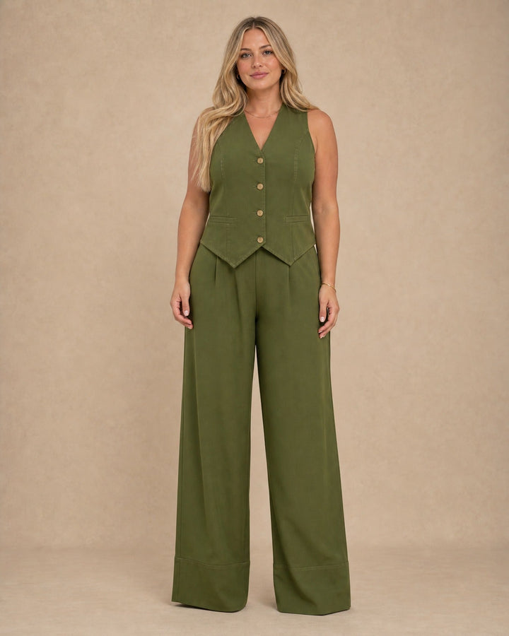 Aira Waistcoat Trouser Set