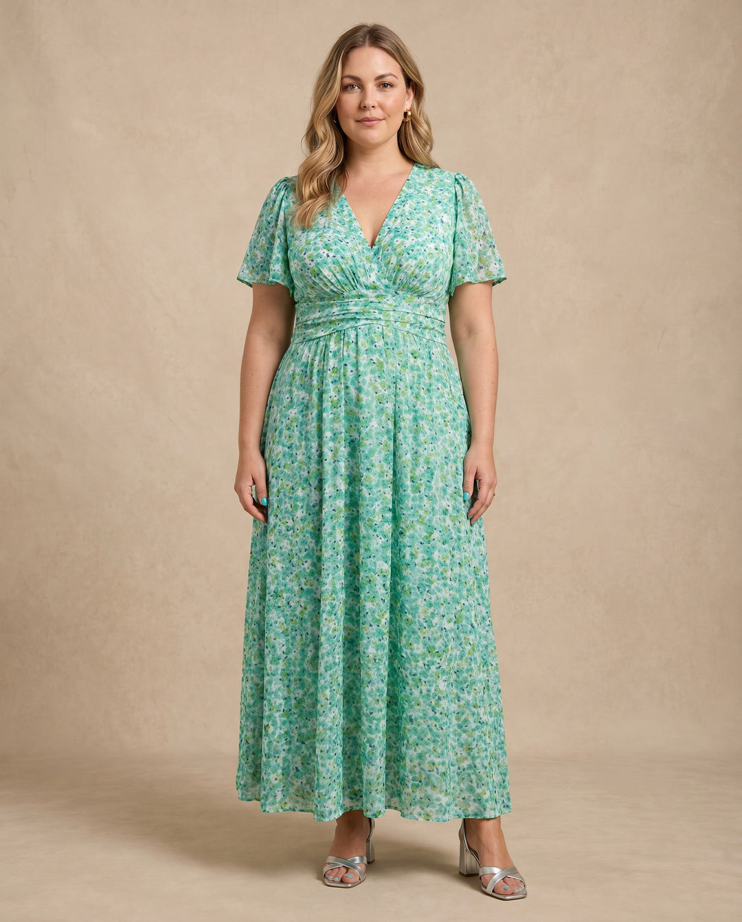 Lareina Floral Maxi Dress