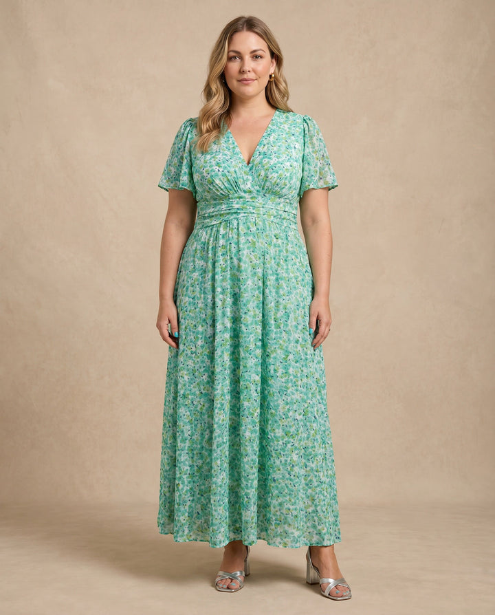 Lareina Floral Maxi Dress