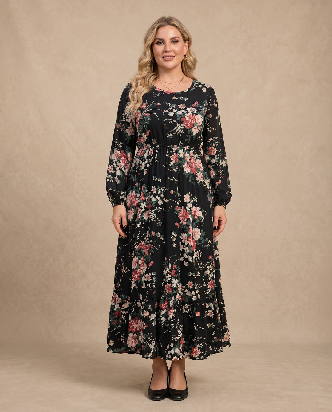 Basilia Floral Maxi Dress