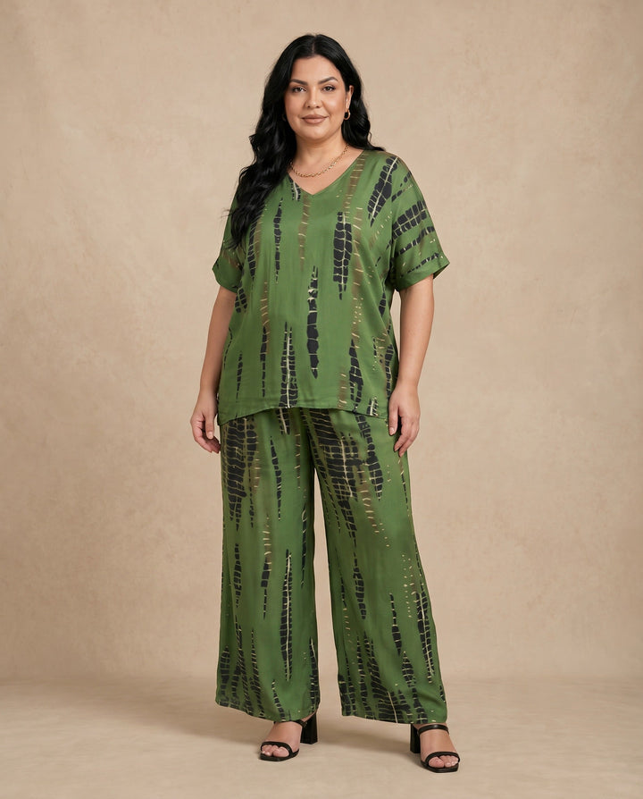 Marie Printed Two-Piece Set