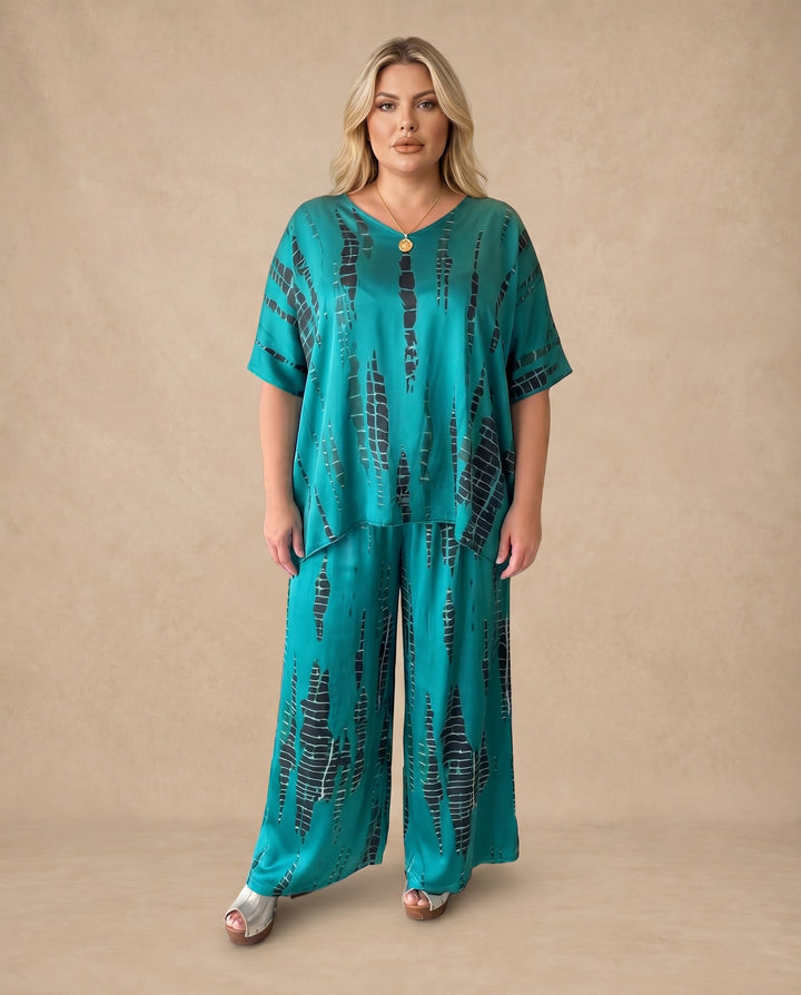Marie Printed Two-Piece Set